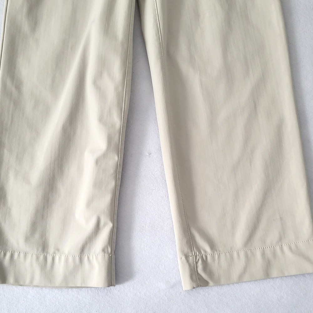 lululemon athletica Wide-Leg Cropped Pants in Light Cream - Picture 7 of 11